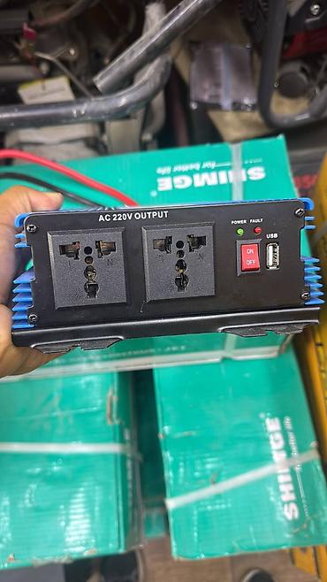Инверторы: Инвертор Jarrett JARH-1500W - Мощность: 1500 Вт - Вход: DC 12 В — 2