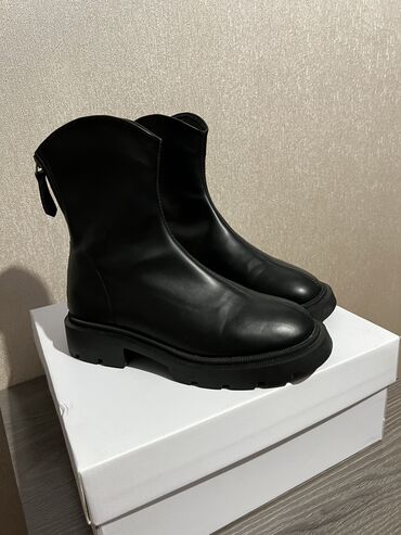 бурка обувь: Сапоги, 35, цвет - Черный