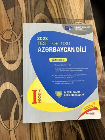 Testlər: Azərbaycan dili Testlər 11-ci sinif, 1-ci hissə, 2023 il