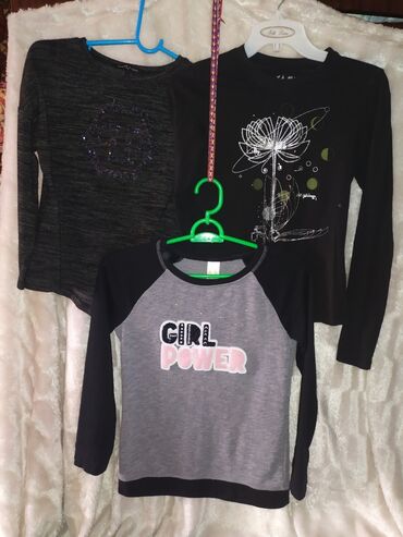 женские кофты топ с длинным рукавом: Детский топ, рубашка, цвет - Черный