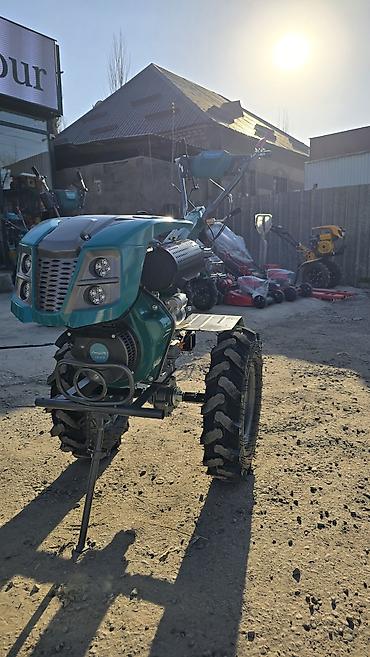 Дизельные мотоблоки: Мотоблок Omega PRO 192FD (дизель, 19 л.с.) Ключевые характеристики: - — 9