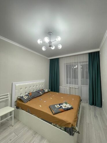 Посуточная аренда квартир: 3 комнаты, Душевая кабина, Постельное белье, Кондиционер — 1