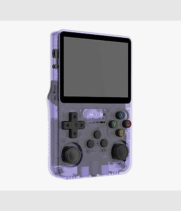 ultimate: Портативная игровая приставка Game Console R36S, фиолетовый — 3