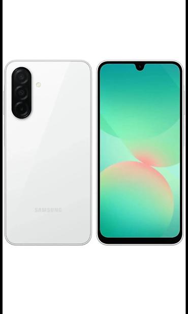 iphone x kreditle satisi: Samsung Galaxy A26 5G, 128 GB, rəng - Ağ, İki sim kartlı — 1