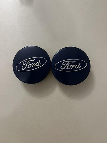 ford tekeri: Məhsul: Ford təkər diski mərkəz qapaqları (2 ədəd) - Rəng: Tünd mavi — 2
