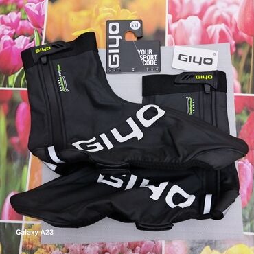 Velosiped aksesuarları: GIYO" brendinə məxsus olan, velosiped kontakt ayaqqabı üçün paxıl. Qış — 4
