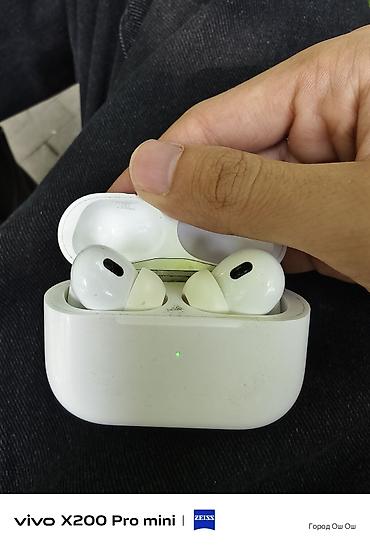bt fm modulator: Беспроводные вакуумные наушники, Apple, AirPods Pro 2, Б/у — 1