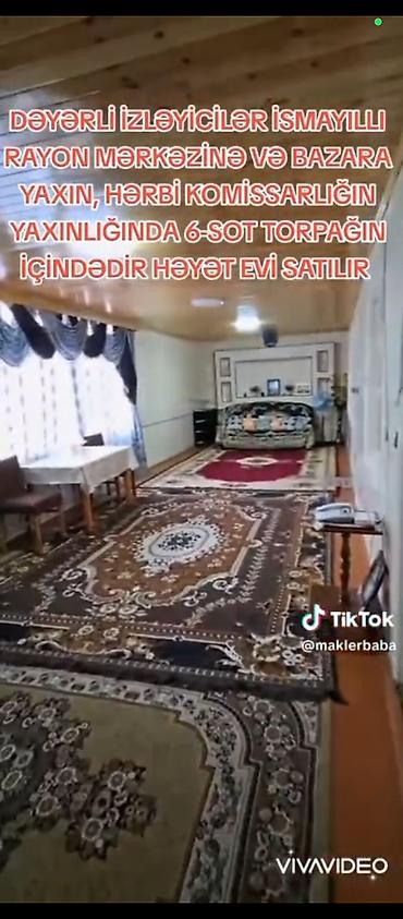 Həyət evləri və villaların satışı: İsmayıllı şəhər mərkəzinə və bazara yaxın, Hərbi Komissarlığın — 3
