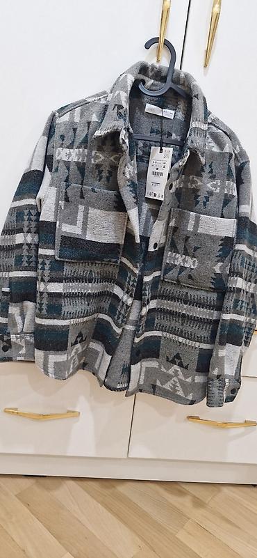 Üst geyimləri: ZARA uşaq overshirt/jaket - Ölçü: 9–10 yaş (140 sm) — etiket üzərində — 1