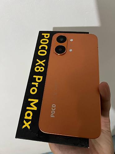 techno camon: Poco X8 Pro Max, Б/у, 256 ГБ, цвет - Оранжевый — 4