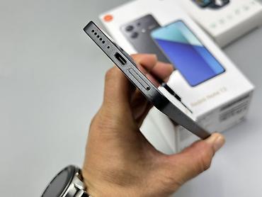 Уюлдук телефондор жана аксессуарлар: Redmi, Redmi Note 13, Колдонулган, 256 ГБ, түсү - Кара, 2 SIM — 7