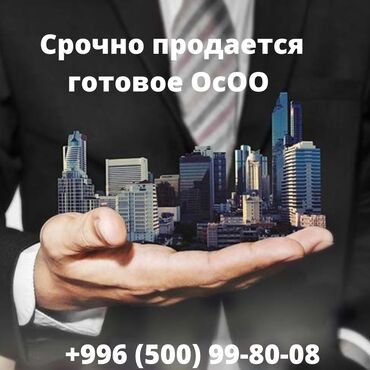 бизнес продажа: Срочно продается готовое ОсОО детально можете узнать по указанному