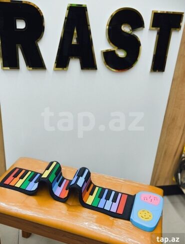 elektron piano: Piano "Roll-up" Elektro piano 49 klavis Yığılıb qatlanan açılan