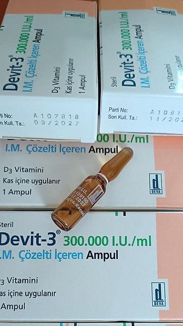витамины д3: Devit-3 (D3 Vitamini) — стерильный раствор для внутримышечного — 2