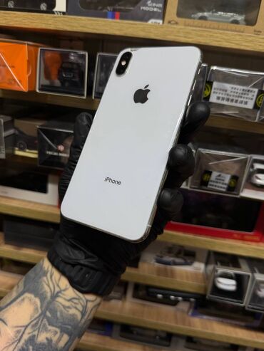 Apple iPhone: IPhone Xs Max, Б/у, 256 ГБ, Белый, 79 % — 1