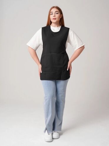 Спецодежда: Стильный и удобный фартук, созданный для ежедневной работы. Модель — 28