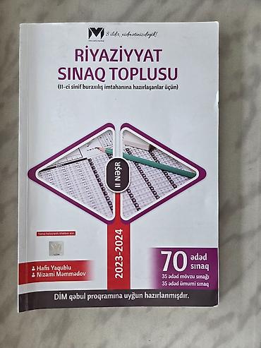 samdanlar ve saat: Riyaziyyat 11-ci sinif, 2023 il — 1