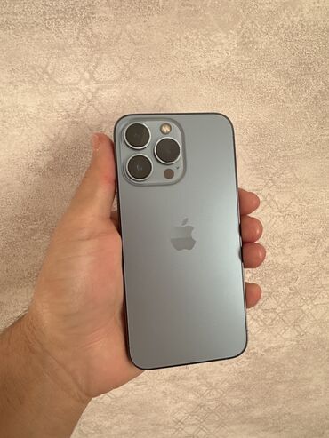 Apple iPhone: IPhone 13 Pro, Б/у, 256 ГБ, Sierra Blue, Кабель, 84 %