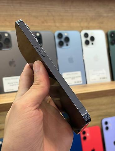 14 pro kabro: IPhone 13 Pro, 128 GB, Sierra Blue, Zəmanət, Simsiz şarj, Face ID — 4