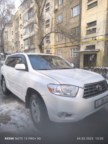 Toyota: Toyota Highlander: 2008 г., 3.5 л, Автомат, Бензин