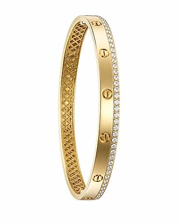 для карт: Браслет Cartier в желтом золоте 585 - Металл: желтое золото 585 пробы — 1