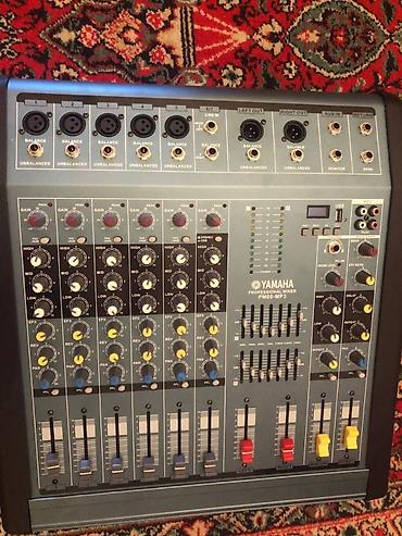 Səs avadanlığı: Yamaha Professional Mixer PM60-MP3. Az işlənib təzədən seçilmir — 2