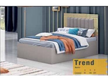 турманиевый матрас: Новый, Односпальная кровать, Без подьемного механизма, С матрасом, Без выдвижных ящиков, Турция