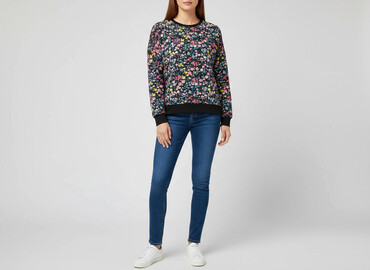 bluza z otworem na kciuk h m: Bluza damska
, rozmiar L