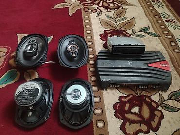 Колонки и сабвуферы: Avtomobil üçün audio paket Tərkib: - Pioneer avtomobil maqnitofonu — 1