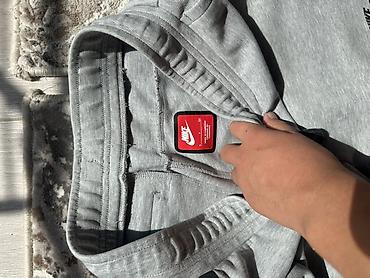 nike tech fleec: Спортивные брюки Nike серые - Модель: трикотажные джоггеры Nike с — 2