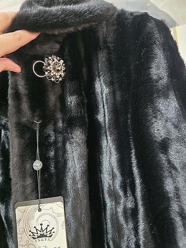 saxta baba maskasi: Kürk, rəng - Qara — 4