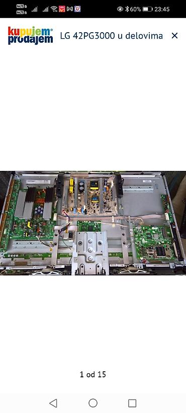 Televizori: LG 42PG3000 – delovi za plazma TV Dostupne ploče i komponente sa — 2