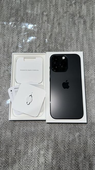 Apple iPhone: IPhone 14 Pro, Б/у, 256 ГБ, Черный, Коробка, 82 %