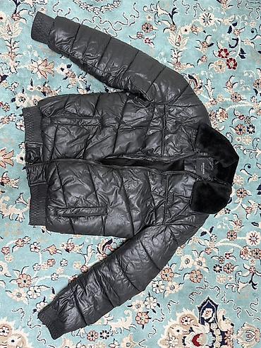 куртки зара: Мужская куртка ZARA MAN, размер L. - Модель: утеплённая стёганая — 2