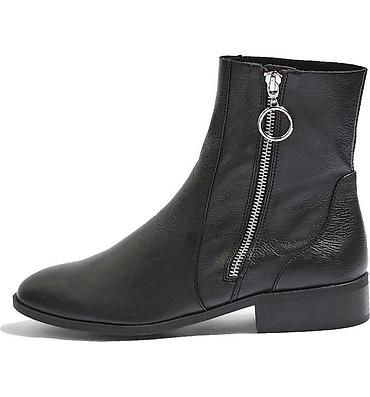 Ботинки и ботильоны: Ботинки, 38, Topshop, Новый, цвет - Черный, Самовывоз, Платная доставка — 1
