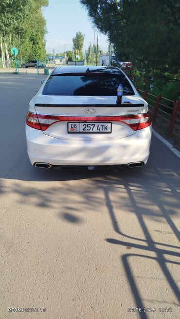 казирок на спринтер: Hyundai Grandeur: 2016 г., 2.4 л, Автомат, Бензин, Седан
