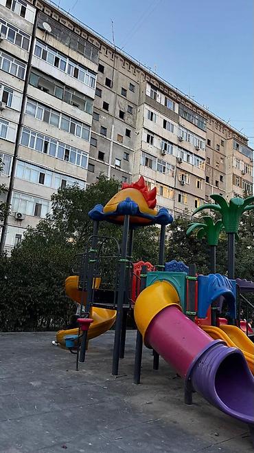 одно комнат: 3 комнаты, 80 м², Тунгуч мкр 106 серия, 8 этаж, Евроремонт — 6
