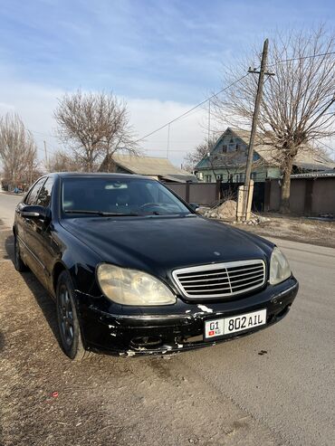 Mercedes-Benz: Mercedes-Benz S-Class: 2000 г., 5 л, Автомат, Бензин, Седан