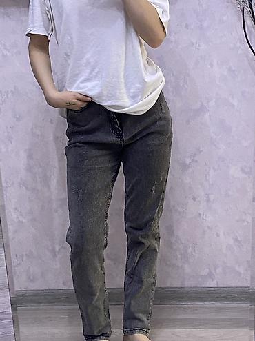 boyfriend şalvar: Tünd boz boyfriend şalvar 1.55 boy, 47 kiloyam mənə tam oturur — 3