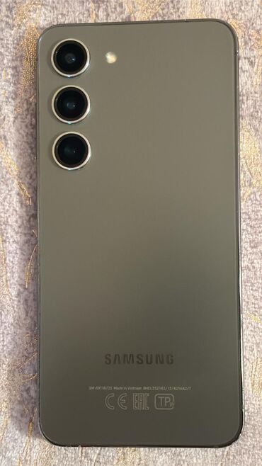 samsung 9001: Samsung Galaxy S23, 256 GB, rəng - Boz, Düyməli, Sensor, Barmaq izi