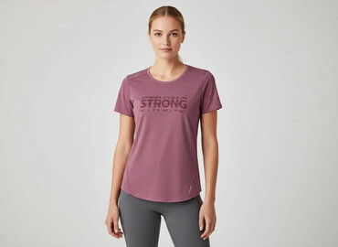 koszulka gold gym: Domyos, T-shirt damski, rozmiar S