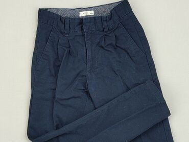 Material: Material trousers, Reserved, 9 years, 128/134, condition - Very good