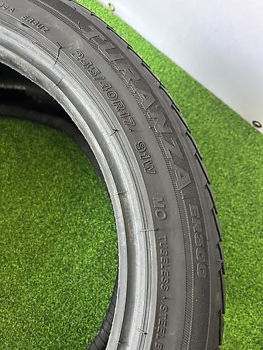 24540: Шины 245 / 40 / R 17, Лето, Б/у, Пара, Легковые, Польша, Bridgestone — 4