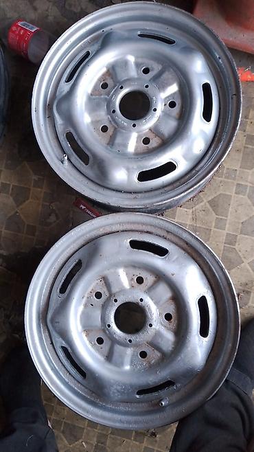 qiş tekeri: Məhsul: Polad disk təkər cütü fort ucundu - Material: Polad, gümüş — 1