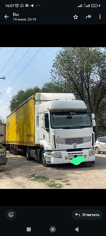Тягачи: Тягач, Renault, 2012 г., Тентованный — 1