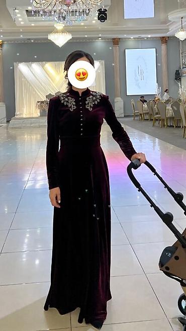 Вечерние платья: Вечернее платье, Длинная модель, С рукавами, S — 1