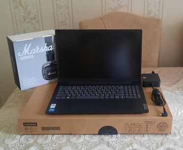 Skanerlər: Yeni Lenovo IdeaPad, 15.6 ", Intel Core i5, 256 GB, Ünvandan götürmə, Pulsuz çatdırılma, Ödənişli çatdırılma