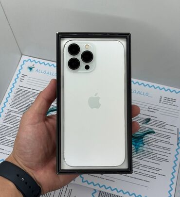 ремонт iphone бишкек: IPhone 13 Pro Max, Колдонулган, 256 ГБ, Blue Titanium, Заряддоочу түзүлүш, Каптама, Куту, 88 %