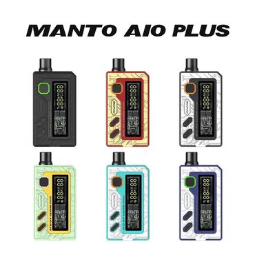 qelyan tutun: MANTO AİO PLUS Rincoe Manto AIO Plus Kit maksimum batareya ömrü üçün