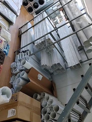 Вентиляционные воздуховоды и комплектующие из ПВХ/оцинкованной стали at lalafo.kg Вентиляционные воздуховоды и комплектующие из ПВХ/оцинкованной стали